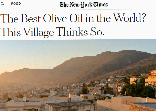 Where Olives Go Back 7000 Years